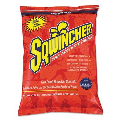 Sqwincher Powder Pack, Grape Flavor Electrolyte Drink Concentrate, 47.66 oz Packet (Pack of 16)