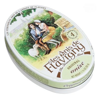 Anis De Flavigny Original Anise French Mints 1.75 Ounce (4 Pack)