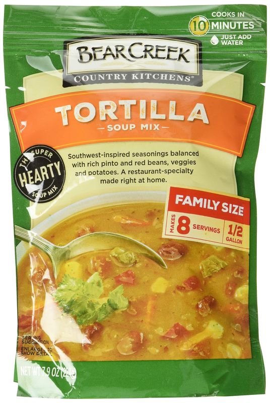 Bear Creek Tortilla Soup Mix, 7.9 Ounces (Pack Of 6)