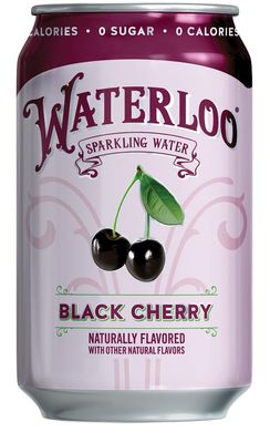 Waterloo Sparkling Water, Black Cherry Naturally Flavored, 12 Fl Oz Cans, Pack of 12 | Zero Calories | Zero Sugar or Artificial Sweeteners | Zero Sodium