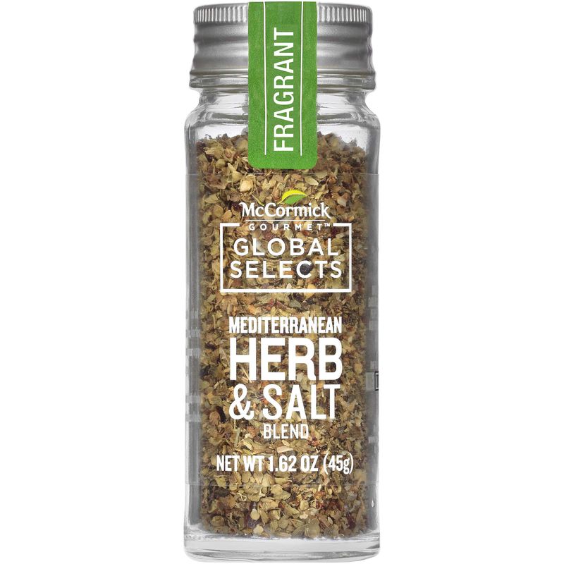 McCormick Gourmet Global Selects Mediterranean Herb &amp; Salt Blend, 1.62 oz