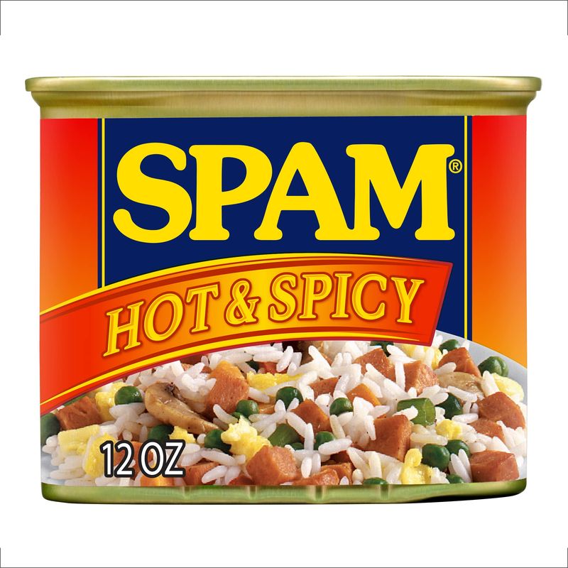 Spam Hot &amp; Spicy, 12 Ounce Can
