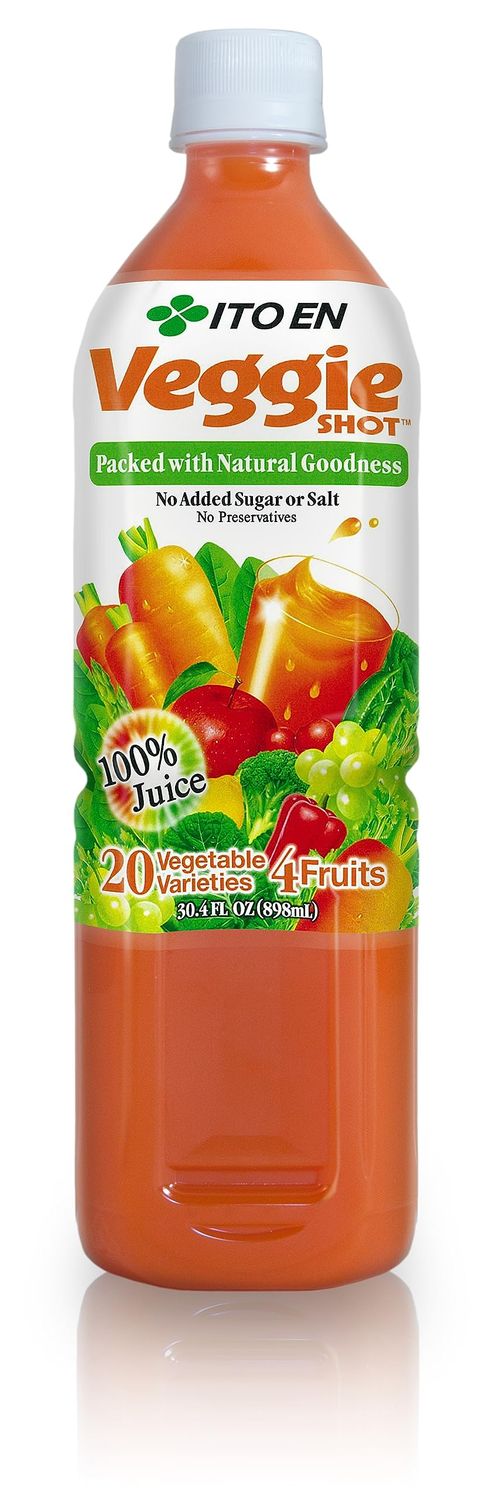 Ito En Veggie Shot, 30.4 Fl Oz (Pack of 12)