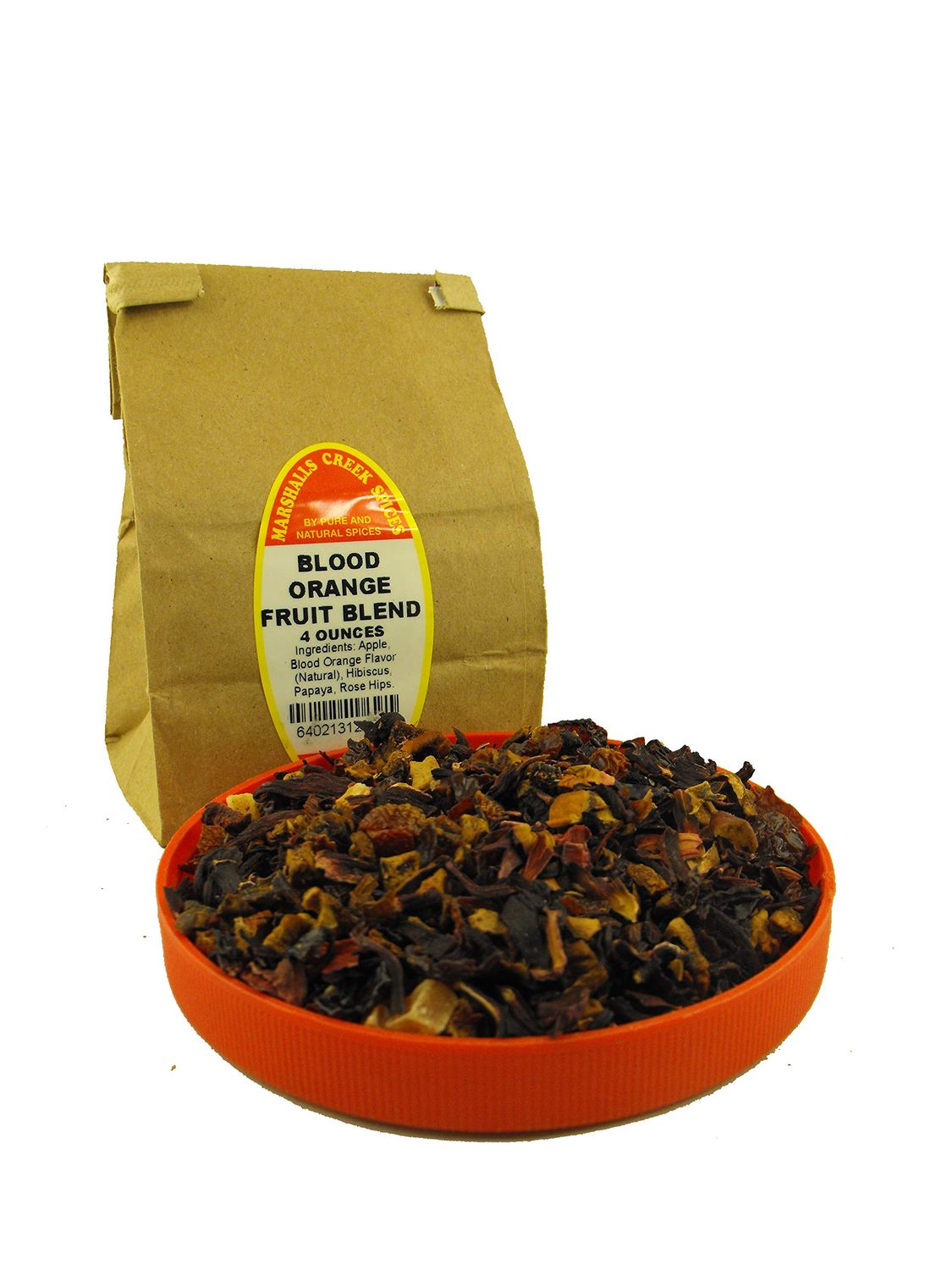 Marshalls Creek Spices Select Loose Leaf Tea, BLOOD ORANGE FRUIT BLEND