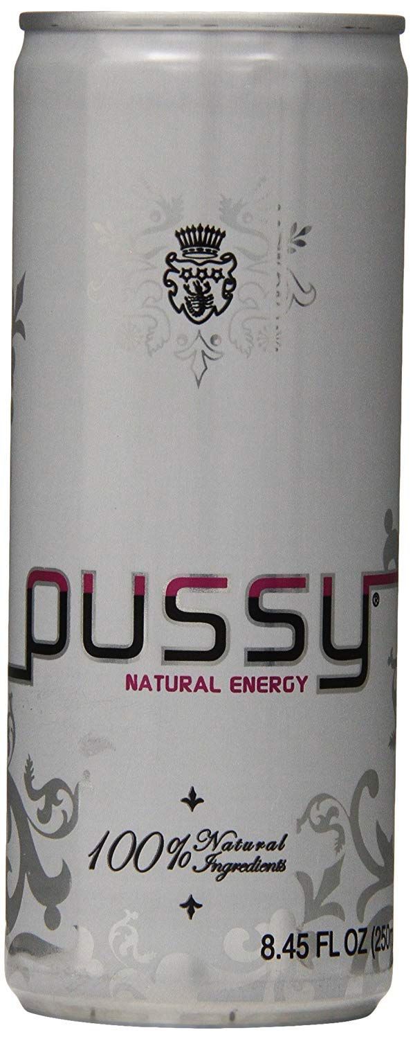 Pussy Natural Energy Drink 12 Pack