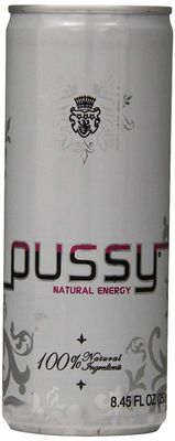 Pussy Natural Energy Drink 12 Pack