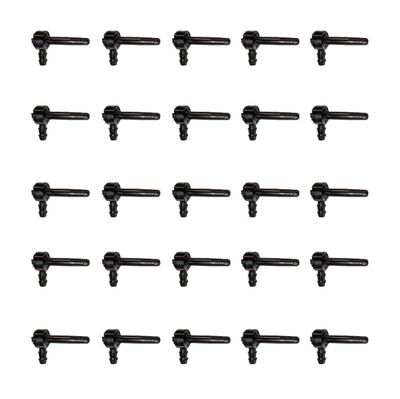 SAP HAPPY Maple Sap Spiles (25 Count), 5/16 Ecolo Taps for Maple Trees, Maple Syrup Spile, Tree Saver Spouts