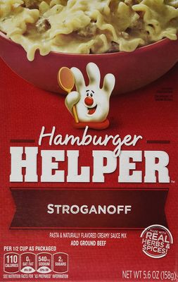 Betty Crocker STROGANOFF Hamburger Helper 5.6oz (6 Pack)