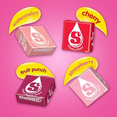 STARBURST FaveREDS Fruit Chews Chewy Candy, Sharing Size, 15.6 oz Bag