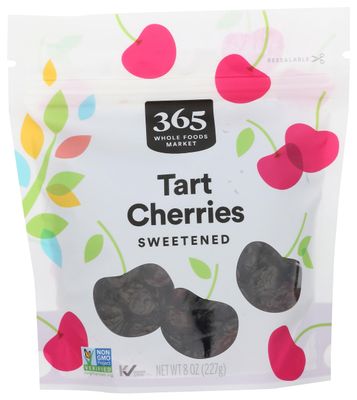 365 by Whole Foods Market, Cherries Sour Sweetened, 8 Ounce