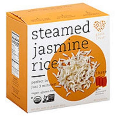 Grain Trust Organic Steamed Jasmine Rice,, 30 Oz (pack Of 6)