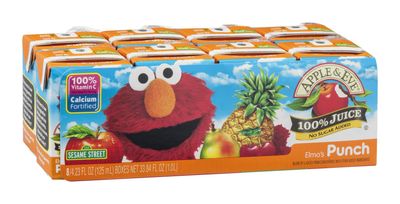 Apple &amp; Eve Elmo's Punch 100% Juice 8 pk (Pack of 5)