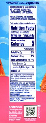 Crystal Light Strawberry Watermelon Drink Mix, 12-Quart Canister (Pack of 5)