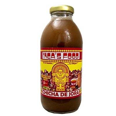 INCA&#39;S FOOD Chicha de Jora para Beber/ Drinking Corn Jora Cider 16 oz.