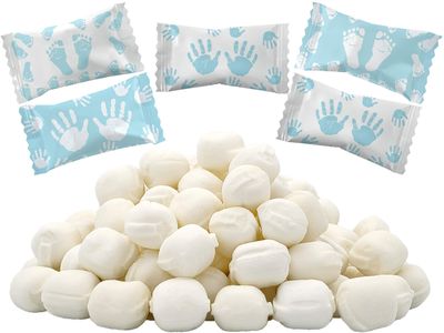 The Dreidel Company Boy Fingers &amp; Toes Buttermints, Mint Candies, After Dinner Mints, Butter Mint Candy, Fat-Free, Individually Wrapped (55 Pieces)