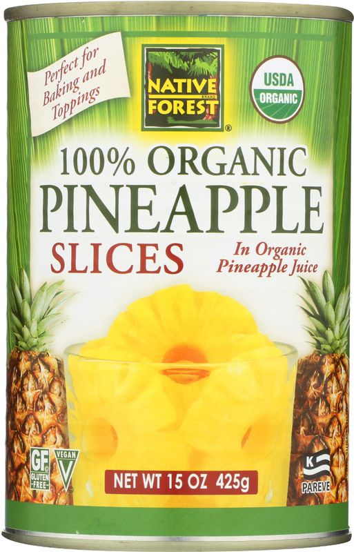Native Forest Pineapple Slices Organic, 15 oz