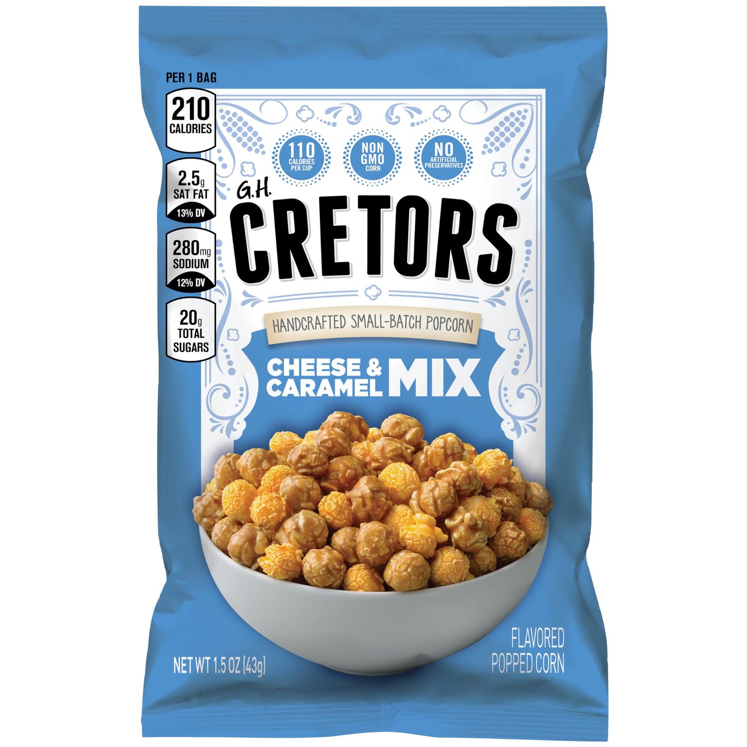 G.H. Cretors Popcorn, The Mix, 1.5-Ounce (Pack of 24)
