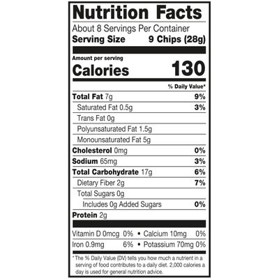 Late July Snacks Multigrain Organic Tortilla Chips with Sea Salt, 7.5 oz Bag