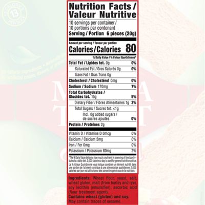 Melba Toast Flatbread Crackers - Original - Natural Thin and Crispy Toast Crackers - Classic Wheat Mini Toasts - Tostadas Melba - 7 Oz, Pack of 3