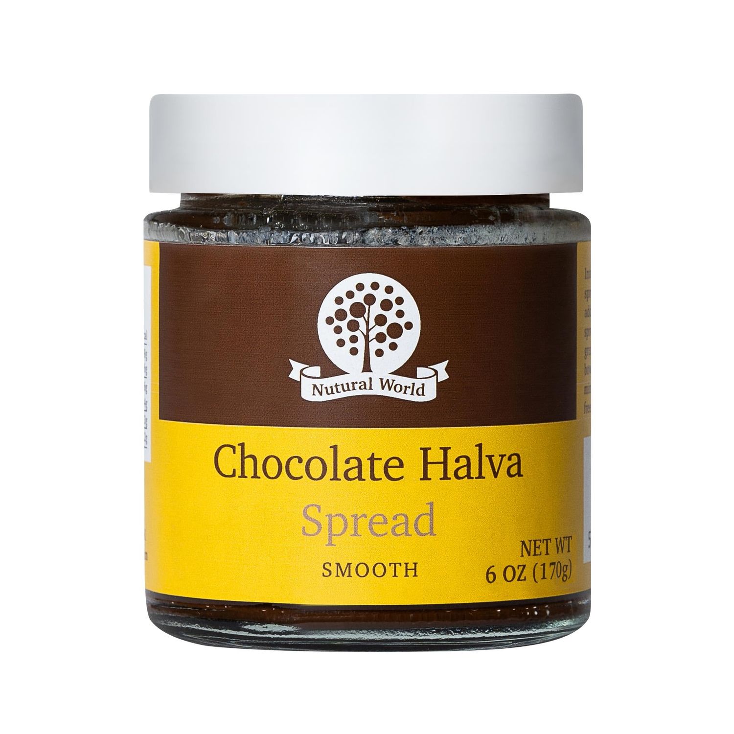 Nutural World - Chocolate Halva Spread 6 Oz (170g) Award Winning product