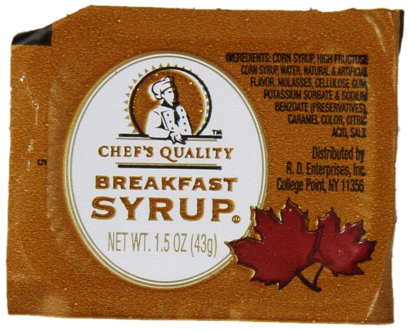 Chef&#39;s Quality Table Syrup Cup, 9.38 Pound