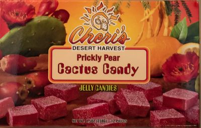 Cheri&#39;s Desert Harvest Prickly Pear Cactus Jelly Candies, 12 Pieces, 8.5 Ounces