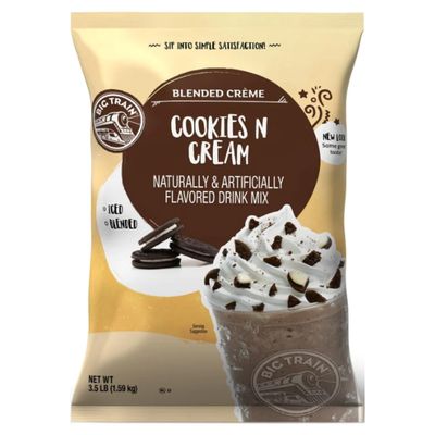 Big Train Cookies N Cream Blended Crme Beverage Mix, 3.5 Pound (Pack of 1)