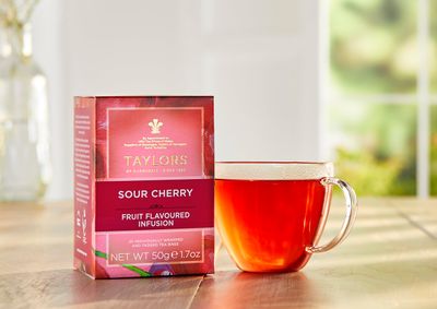Taylors of Harrogate Sour Cherry Infusion, 20 Teabags (Pack of 6)
