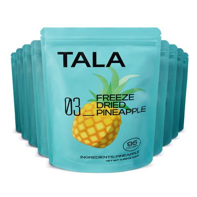 TALA, Freeze-Dried Fruit, Fruit Snack, Vegan | No Sugar Added | Pack of 10 (0.88 Ounce Each)