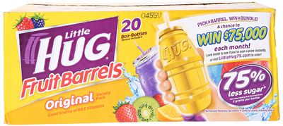 Little Hug 4 Flavor Team Pack Fruit Drink, 8 oz