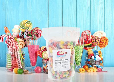 Sarah's Candy Factory Assorted Spice Drops (5 Lbs in Bag)