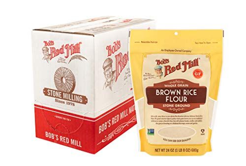 Bob&#39;s Red Mill Gluten Free Brown Rice Flour, 24 Ounce (Pack of 4)