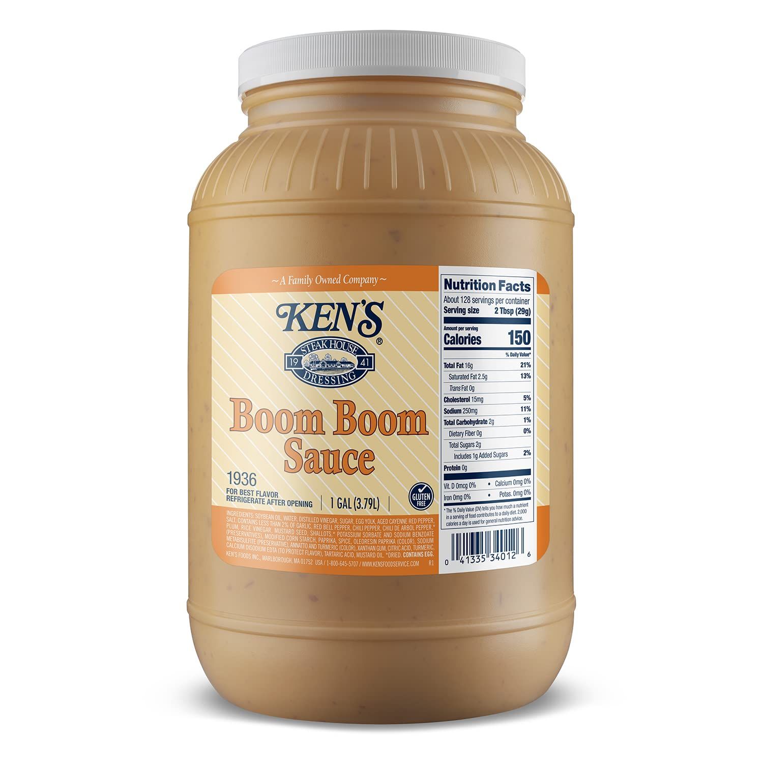 Ken&#39;s Boom Boom Sauce 1 gallon