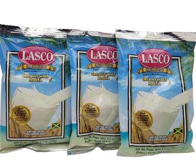 Jamaican Lasco Creamy Malt-3 Pack