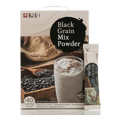 Damtuh Korean Black Mixed Grain Powder Meal Replacement Shake Breakfast Simple Meal 20g x 40 Sticks
