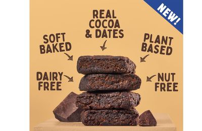 Natures Bakery Double Chocolate Brownie Bars, Whole Grains, Dates, and Cocoa, Plant Based, Dairy-Free, Snack Bar, 6 Count (Pack of 6)