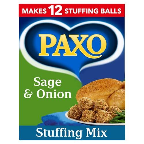 Paxo Sage and Onion Stuffing Mix - 85g - Pack of 4 (85g x 4)