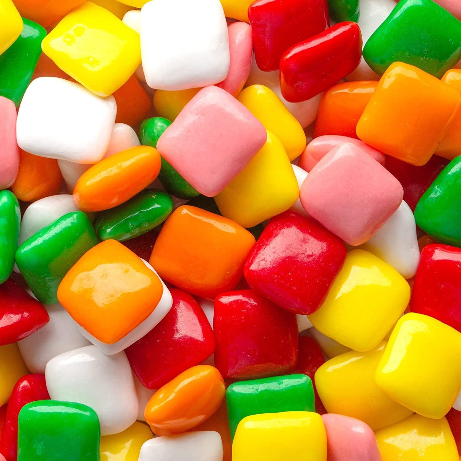Chiclets Gum - Assorted Colors &amp; Flavors Chewing Gum - Chicklets Gum Bulk Package - Vending Machine Refills 2.4 lb