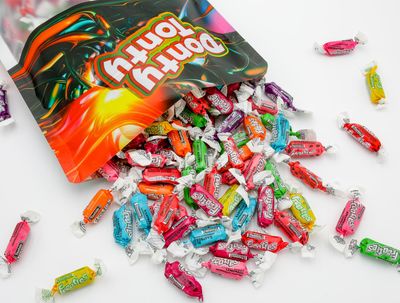 TOOTSIE FROOTIES Taffy Candy Assorted Mix (10 Flavors) - Tootsie Rolls Bulk Bag, Individually Wrapped, Fruit Chews, Gluten and Peanut Free, Ultimate Variety, 1 lb (145 Pieces)