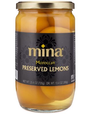 Mina Preserved Lemons - 25.4 Ounce Authentic Moroccan Gourmet Beldi Lemons, Moroccan Preserved Lemons in Jar, Ideal for Tagine, Couscous, Preserved Lemon, Non-GMO, Vegan, Keto, Kosher, Gluten Free Mina Preserved Lemons - 25.4 Ounce Authentic Moroccan Gourmet Beldi Lemons, Moroccan Preserved Lemons in Jar, Ideal for Tagine, Couscous, Preserved Lemon, Non-GMO, Vegan, Keto, Kosher, Gluten Free
