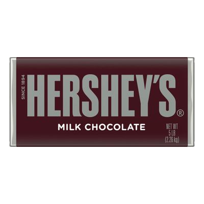 HERSHEY&#39;S Chocolate Candy Bar, 5 Pound