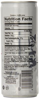 Pussy Natural Energy Drink (250ml - Pack of 4)