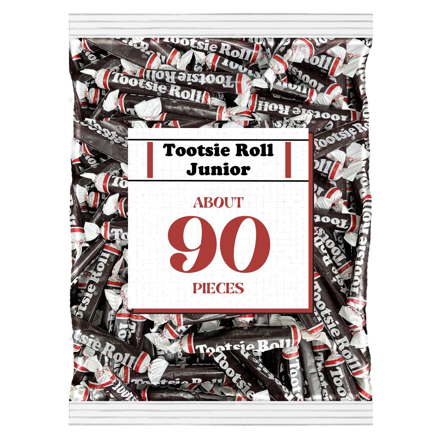 Rolls Bulk Roll Juniors Individually Wrapped Chewy Taffy Candy, Bulk Rolls Candy Pack, Rolls Individually Wrapped, Kosher Candy (2 Pound)