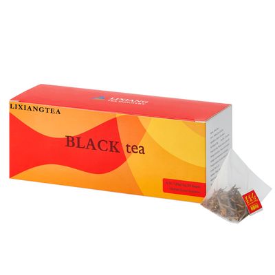 LIXIANGTEA Breakfast Black Tea | Whole Leaf Chinese Iced Tea|Gluten Free 25 Count Tea Bags | 4.4oz/125g | Brew Hot Cold Tea