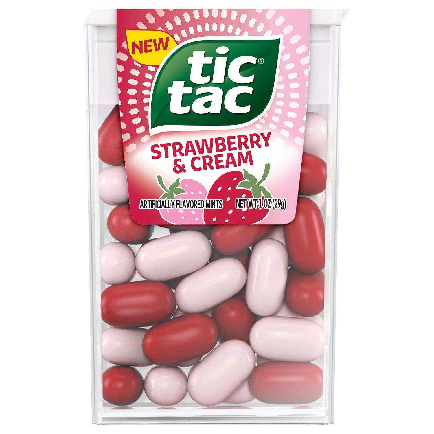 Tic Tac, Strawberry &amp; Cream, 1 Ounce