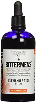 Bittermens Elemakule Tiki Bitters, 5oz - For Modern Cocktails, A Taste of the Islands; Mix in Tiki Drinks as Well as Cocktails Made with Dark Spirits