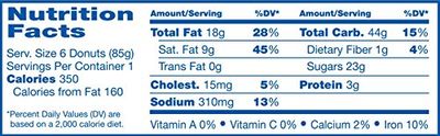 Hostess Powdered Sugar Donettes, 6 Count Bags (10 Pack)
