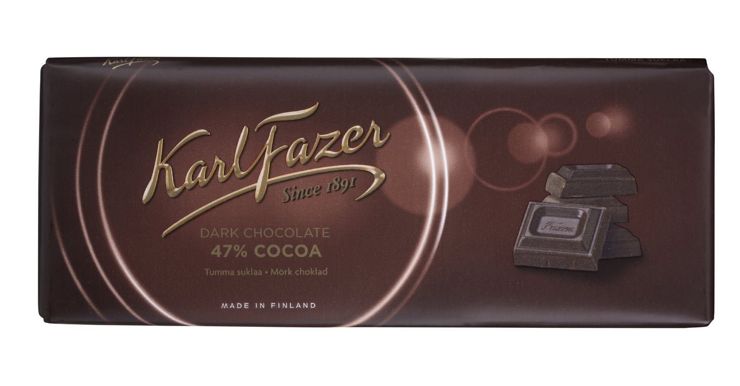 Fazer Dark Chocolate Bar - 200g