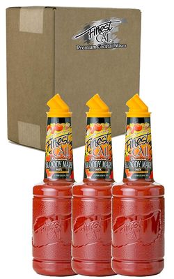 Finest Call Premium Bloody Mary Drink Mix, 1 Liter Bottle (33.8 Fl Oz), Pack of 3