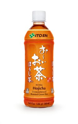 Ito En Oi Ocha Unsweetened Roasted Green Tea, 16.9 Fluid Ounce (Pack of 12), Low Calorie